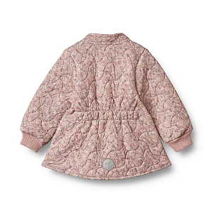 Куртка утепленная Wheat, темно-фруктовая флористика